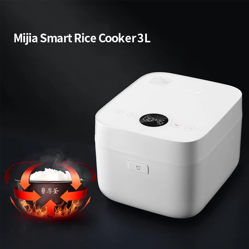 Рисоварка Xiaomi Mijia 3 л оригинальная домашняя рисоварка со светодиодным экраном встроенным NFC и Wi-Fi управлением