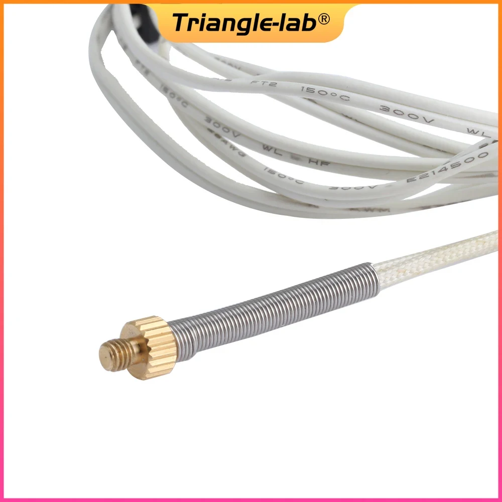 Trianglelab PT1000 Pro Thermistor Cartridge M3 M4 Screw Temperature Sensor High temPerature 450  3D Printer
