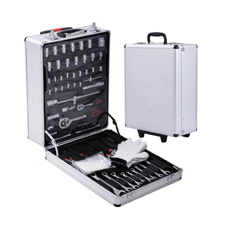 Combination tool Trolley aluminum box 599pcs Swiss Kraft Hardware Germany Hand Tool