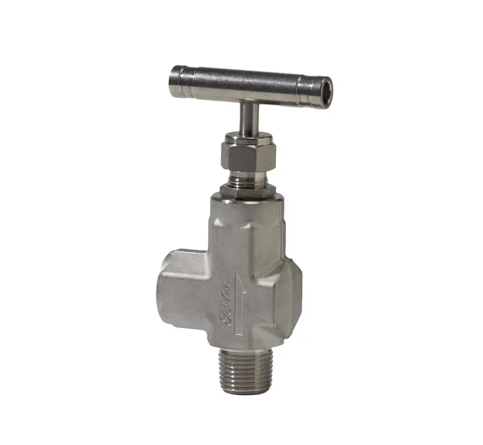 FD-LOK High Pressure Needle Angle Valve Stainless Steel Industrial Oil Gas Water Needle Valves for Various Applications