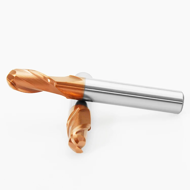 Machine tool manufacturing HRC60 ball end milling cutter integral carbide milling cutter