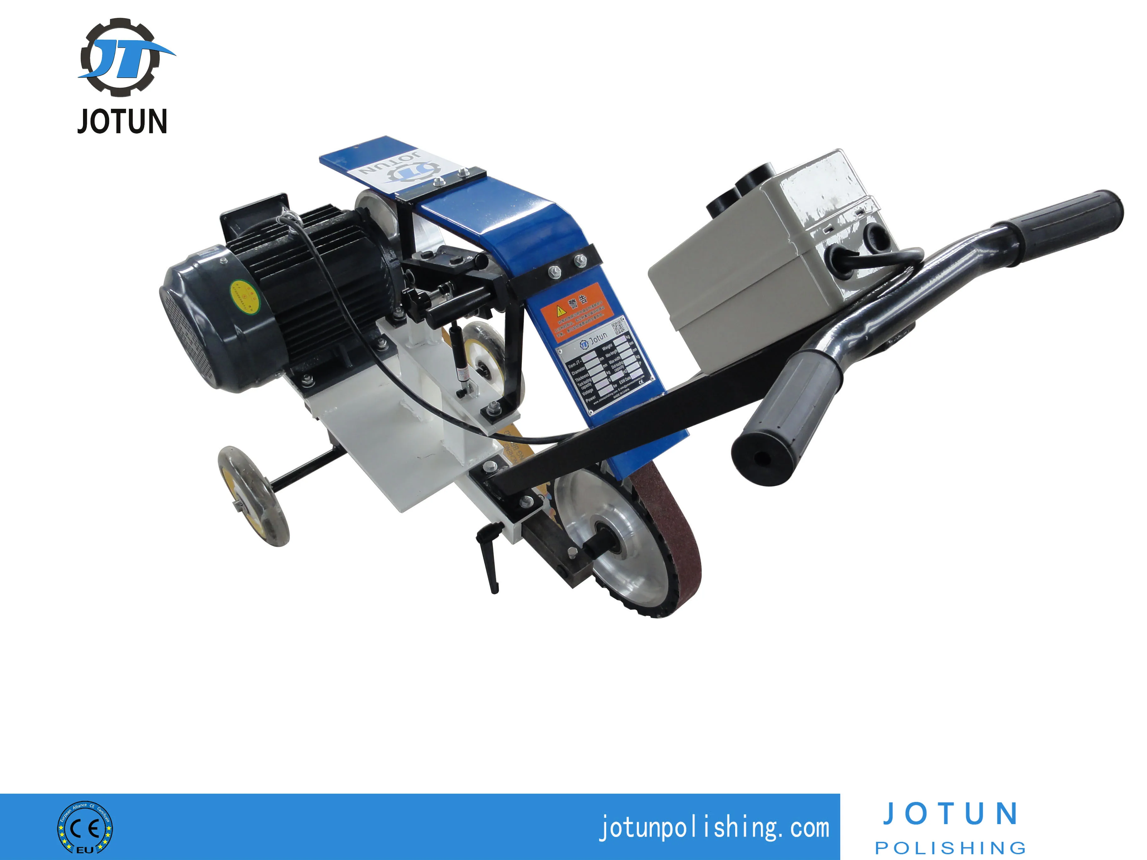 High efficient JoTun JT-XTC Sander Hand polishing machine for stainless steel flat welding seam surface
