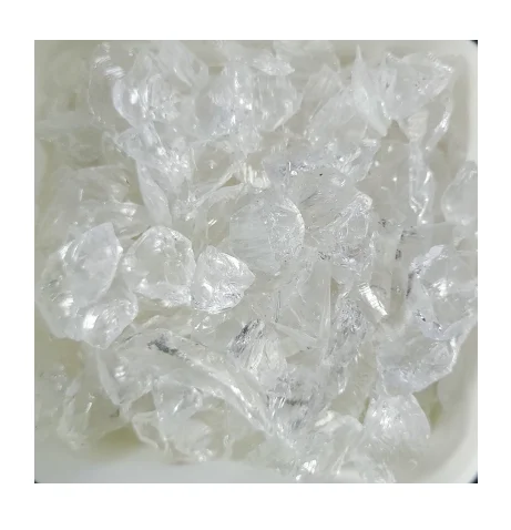 Epoxy resin crushed glass sand transparent particles for garden decoration at a discounted price