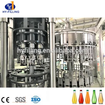 Good price automatic glass bottle watermelon juice bottling filling machine filler
