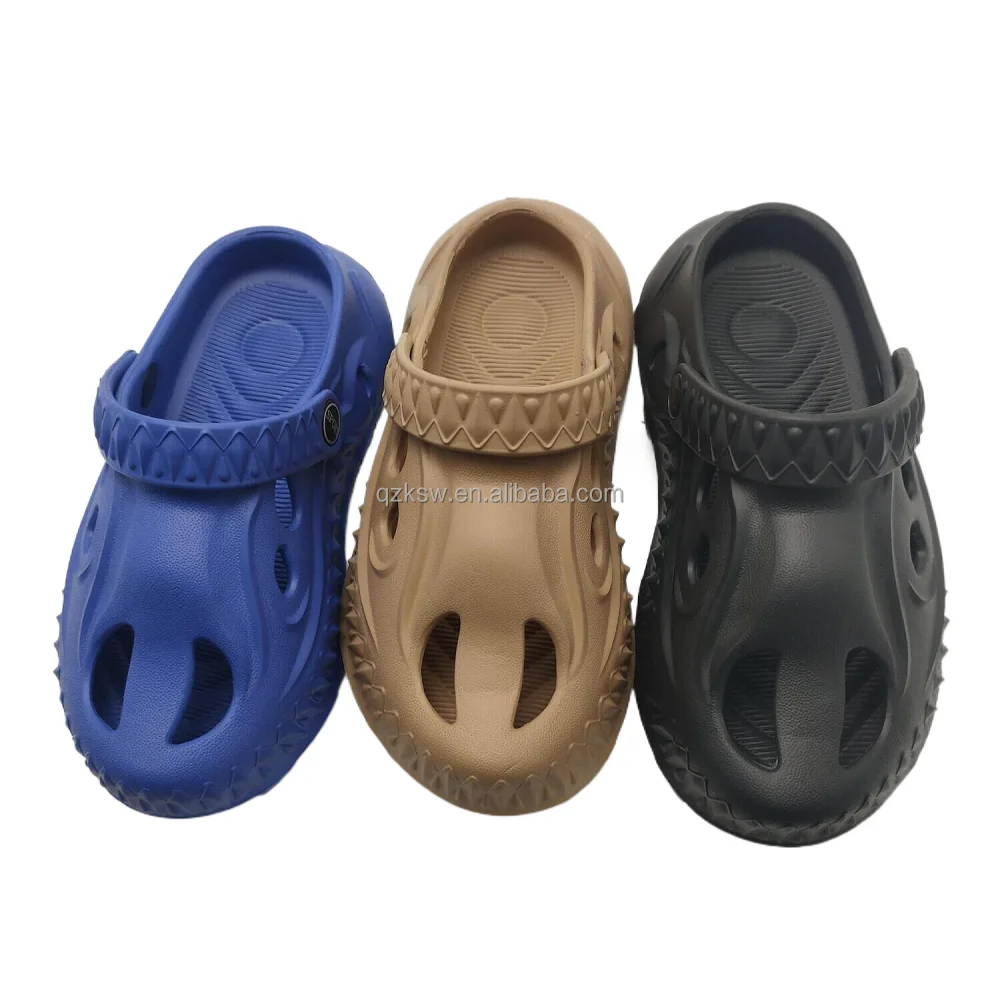 Newly design Factory Cheap Price durable quality Low MOQ OEM Custom Mens EVA Clogs sandal Slippers shoes