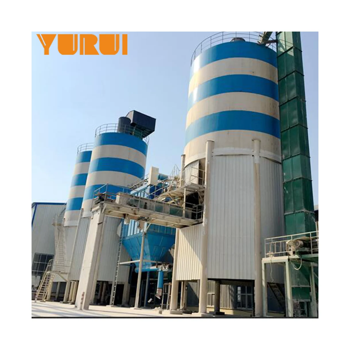 Gypsum Powder Production Making Natural Grinding/Mixing Mill Small Gypsum Plaster Line