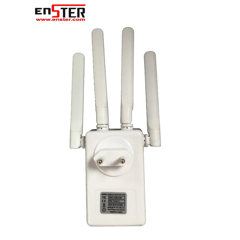 
2.4GHZ WiFi 300Mbps wireless mini router High Gain Antennas Repeater 802.11N RJ45 2 Ports long range 
