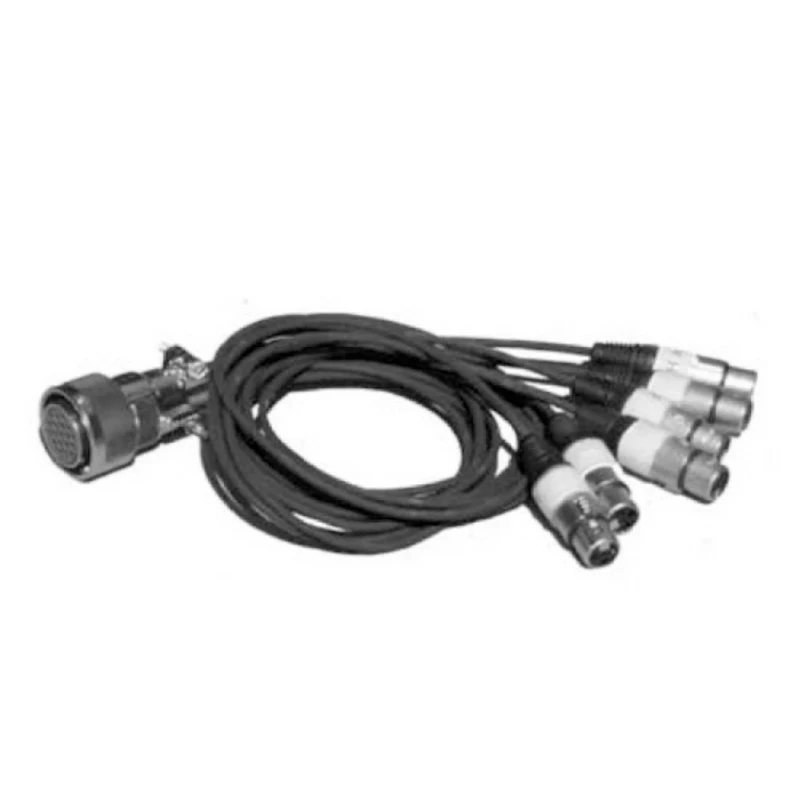 DOM 30 аналоговый вход/30 м соединение 2x19 точка CA-COM DOMM многопарный кабель адаптер link-BREAKOUT 6 LR3 male
