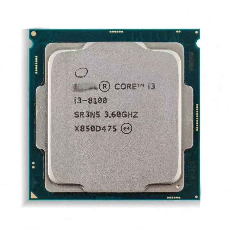 ЦП б цены I3-8100 SR3N5 LGA 1151 3,6 ГГц четырехъядерный процессор i3 для intel core i3