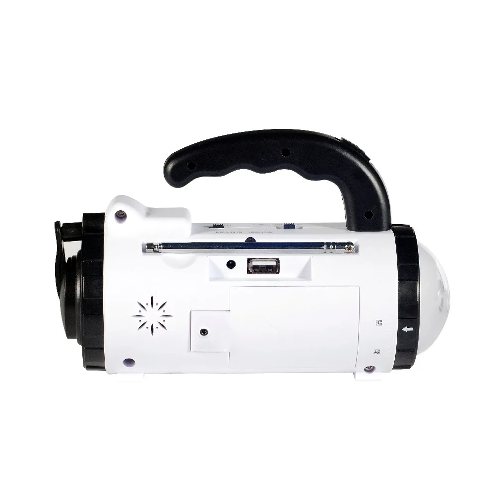 Hand windup flashlight radio national japan radio with micro USB phone charger and SOS flasher
