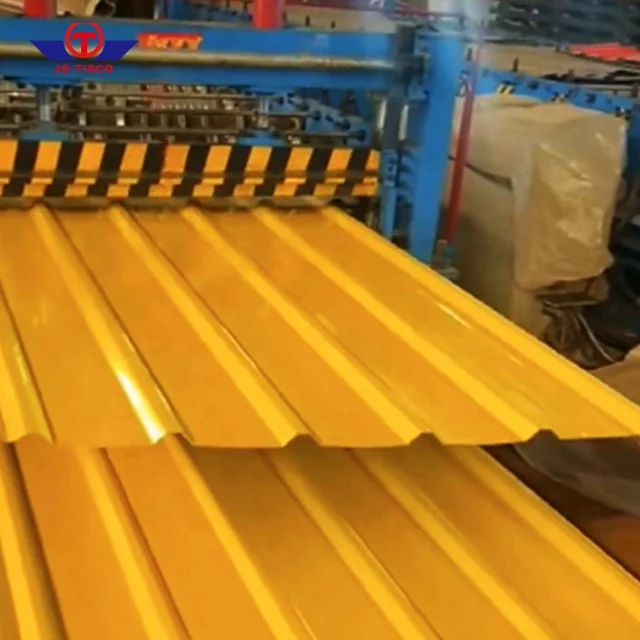 ppgi color corrugated metal galvanized corrugated roofing sheet