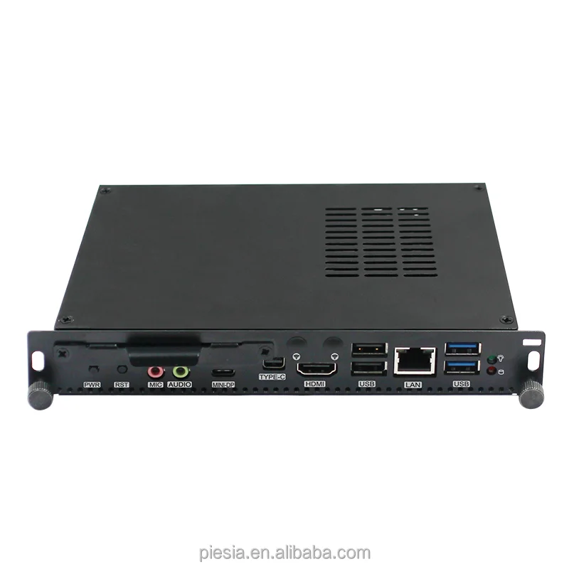 Piesia OPS PC Corei7 Intel 10/11th Tiger Lake-U Процессор i3 i5 64 ГБ промышленный настольный мини-ПК 4K для интерактивной доски