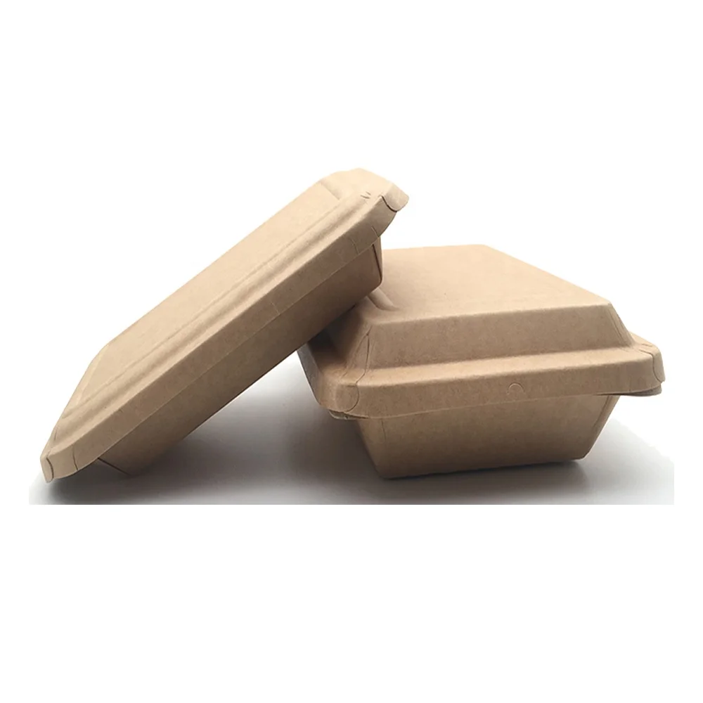 biodegradable microwave  disposable paper tray/container/box  plates making machine - 3 Compartment