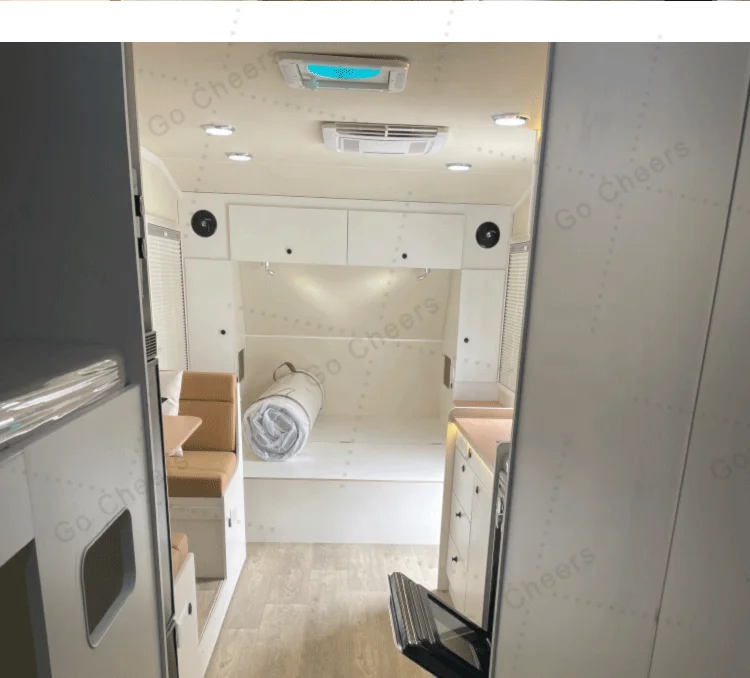 Gocheers Luxury Caravans Rv Australian Offroad Camper Trailer Family Hybrid Caravan Mobile Caravan for Sale