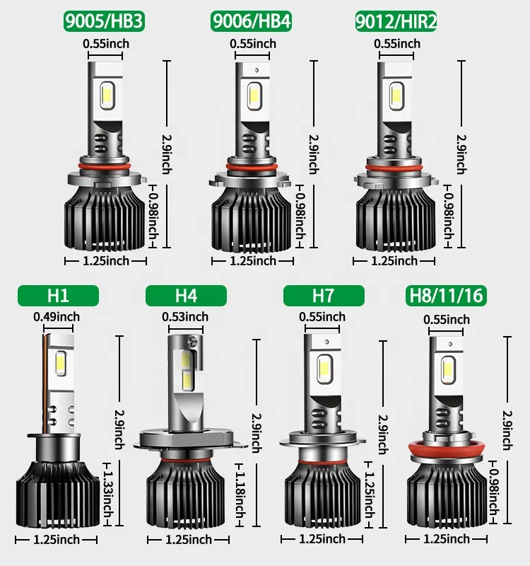 Super Bright New Item  9005 Hb3 Led Headlight Bulb 84W H1 H4 H7 H11 9006 9012 6000K 3570 Led Headlight 2021 Led Headlight Bulbs