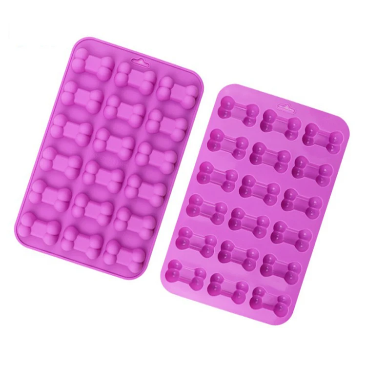 Экологичная Удобная силиконовая форма для выпечки печенья в виде костей собаки