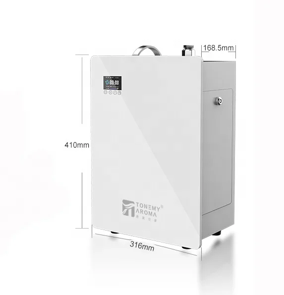 Medium Area Commercial HVAC Hotel Collection Fragrance diffuser 5000AF  Air Conditioner Connected Scent Aroma Diffuser