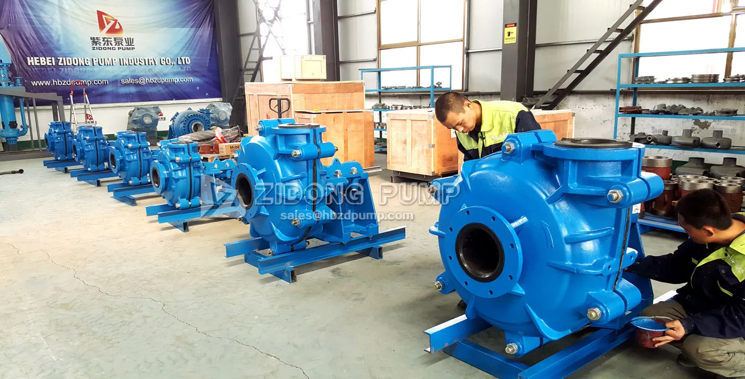 horizontal type corrosion resistant rubber liner slurry pump for palm oil mill waste water sludge pump