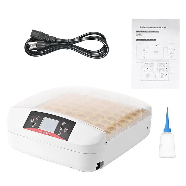 HHD LED Egg Tray egg incubator 56 oeufs laboratory egg hatching machine incubator