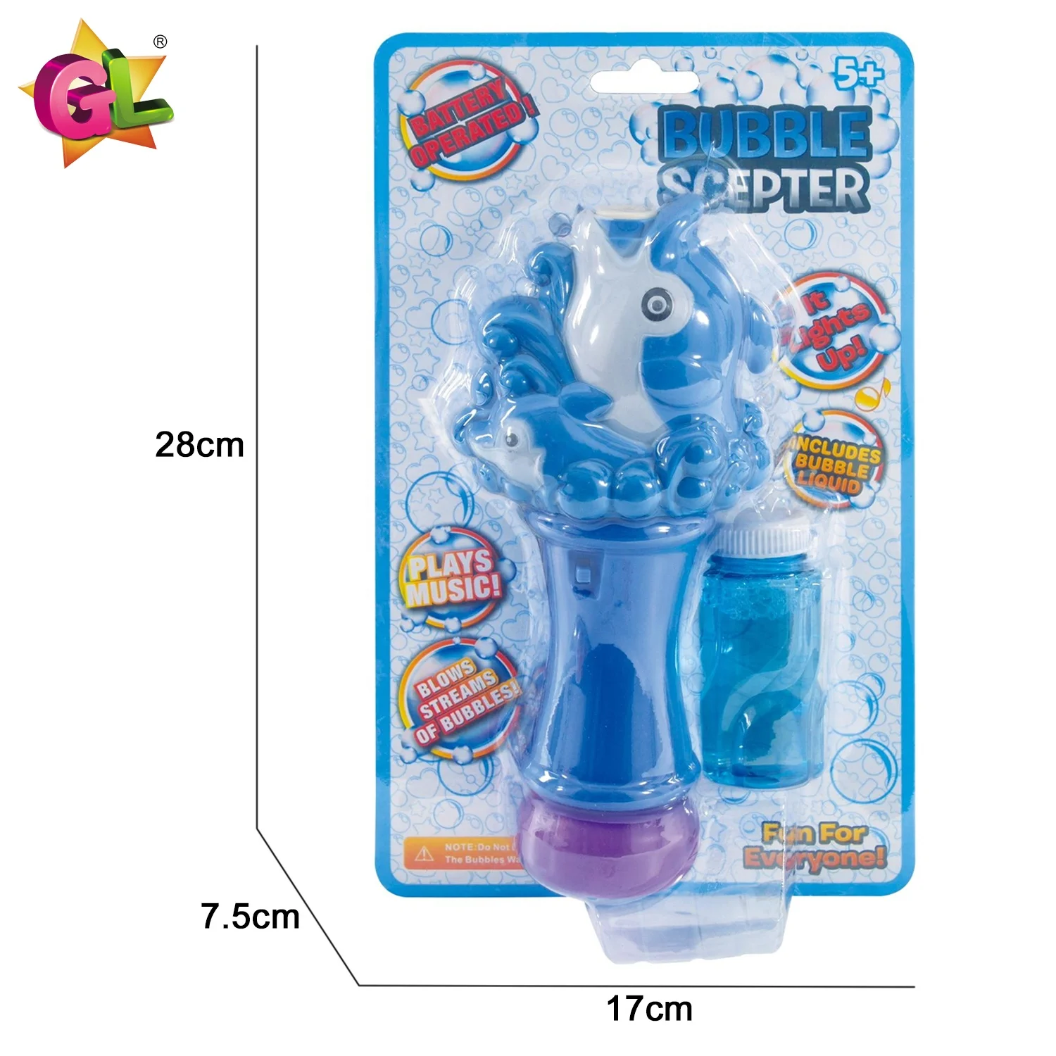 Light Up Bubble Toys led mini cartoon fish bubble wands with sound fun gifts for kids summer outdoor toys