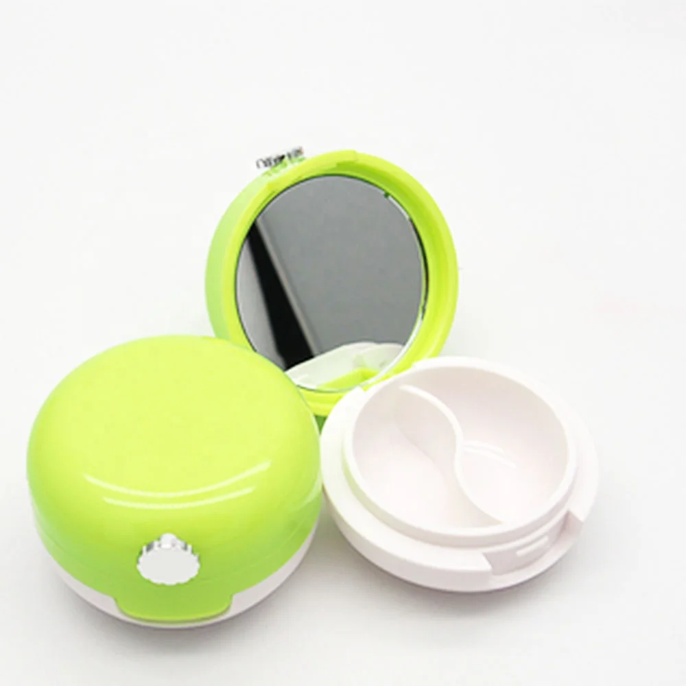 Wholesale different color 5/10g lip gloss case custom lip color lip balm container cosmetic packaging with silicon applicator