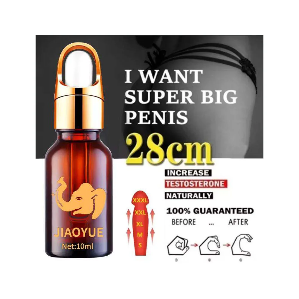 Big Dick Male Penis En-largement Oil XXL Cream Increase Xxl Size Erection Product Sex Product Ex-tender Enhancer