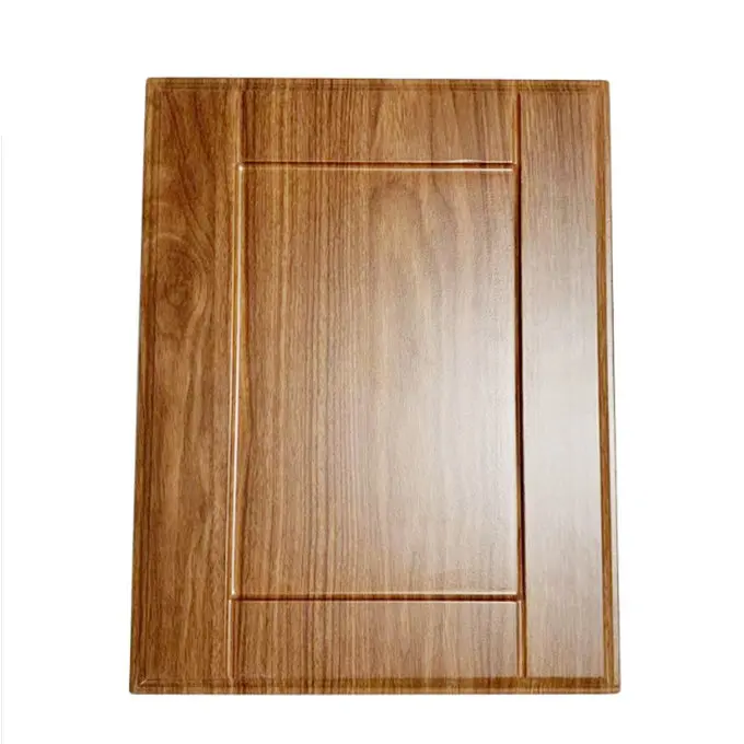 Modern Compressed  18mm MDF PVC Cabinet Door for Furniture Kitchen Cabinets.