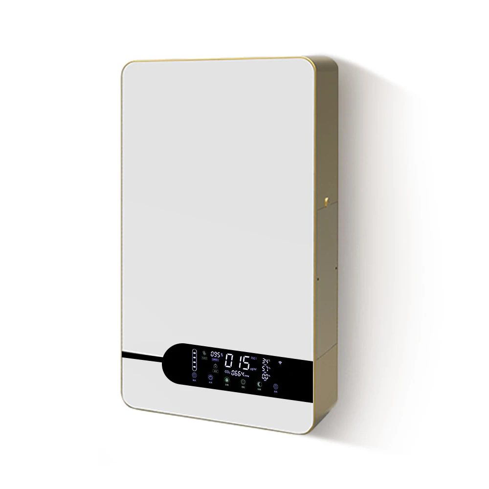 RUIWAN WVH025N Wall Mounted Type Fresh Air HVAC Ventilation System Unit With Heat Recovery