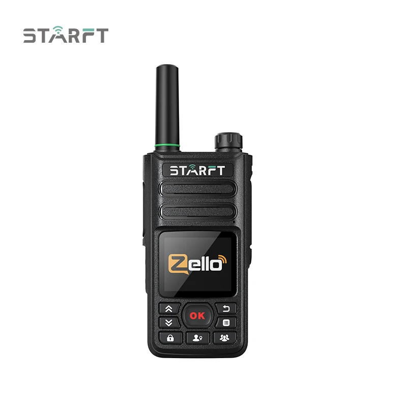 Starft P5 Portable Radio 3G 4G LTE GSM 5000KM Poc Radio Network Mobile Phone Long Distance Walkie Talkie with Sim Card