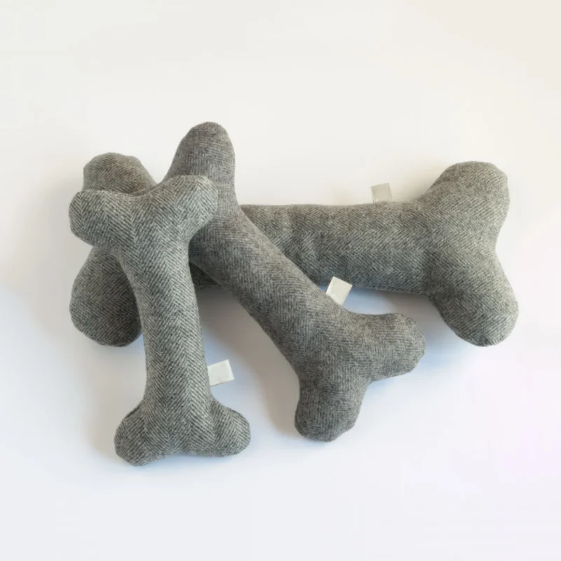 Bone Fabric Dog Activity Toy Customized Dog Christmas Toys Molar Stick Toy for Dog