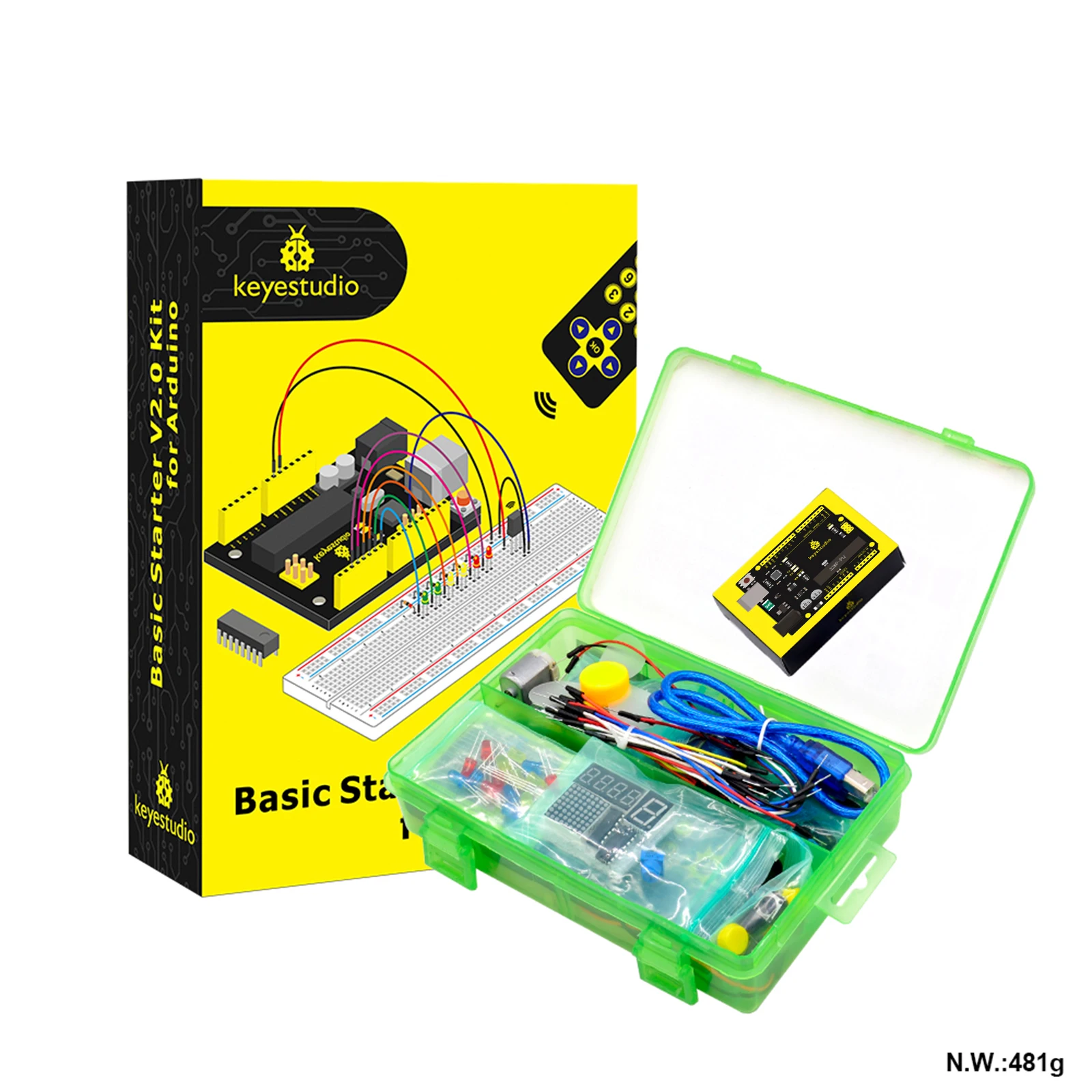  Базовый стартовый набор V2 для Arduino UNO R3 Обучающий с учебным