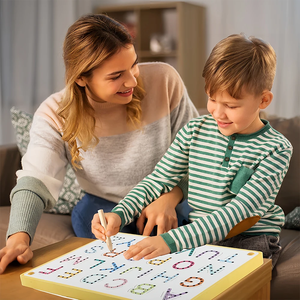 Children Educational Toys Writing Painting Toy Set Erasable Magnetic Magic Drawing Board
