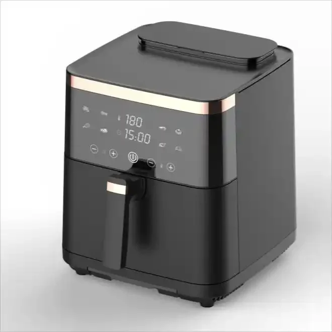 JEWIN High Quality 8L Steam Air Fryer Digital Big Capacity Air Fryer Steam Function with 1L Water Tank