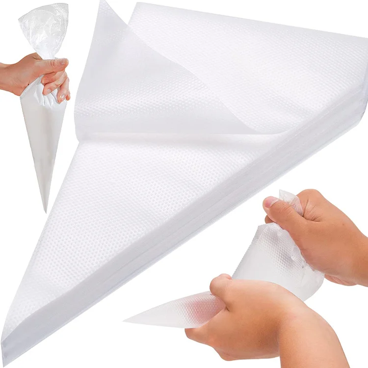 Small Medium Large Size Cake Cream Frosting and Cookie Decorating Disposable Pastry Icing Bag
