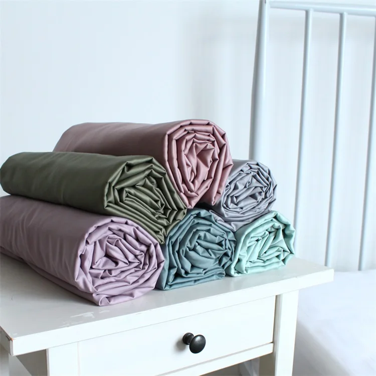 Oeko tex новый дизайн практичные Дешевые 100% чистый бамбук путешествия плоские простыни оптовая продажа