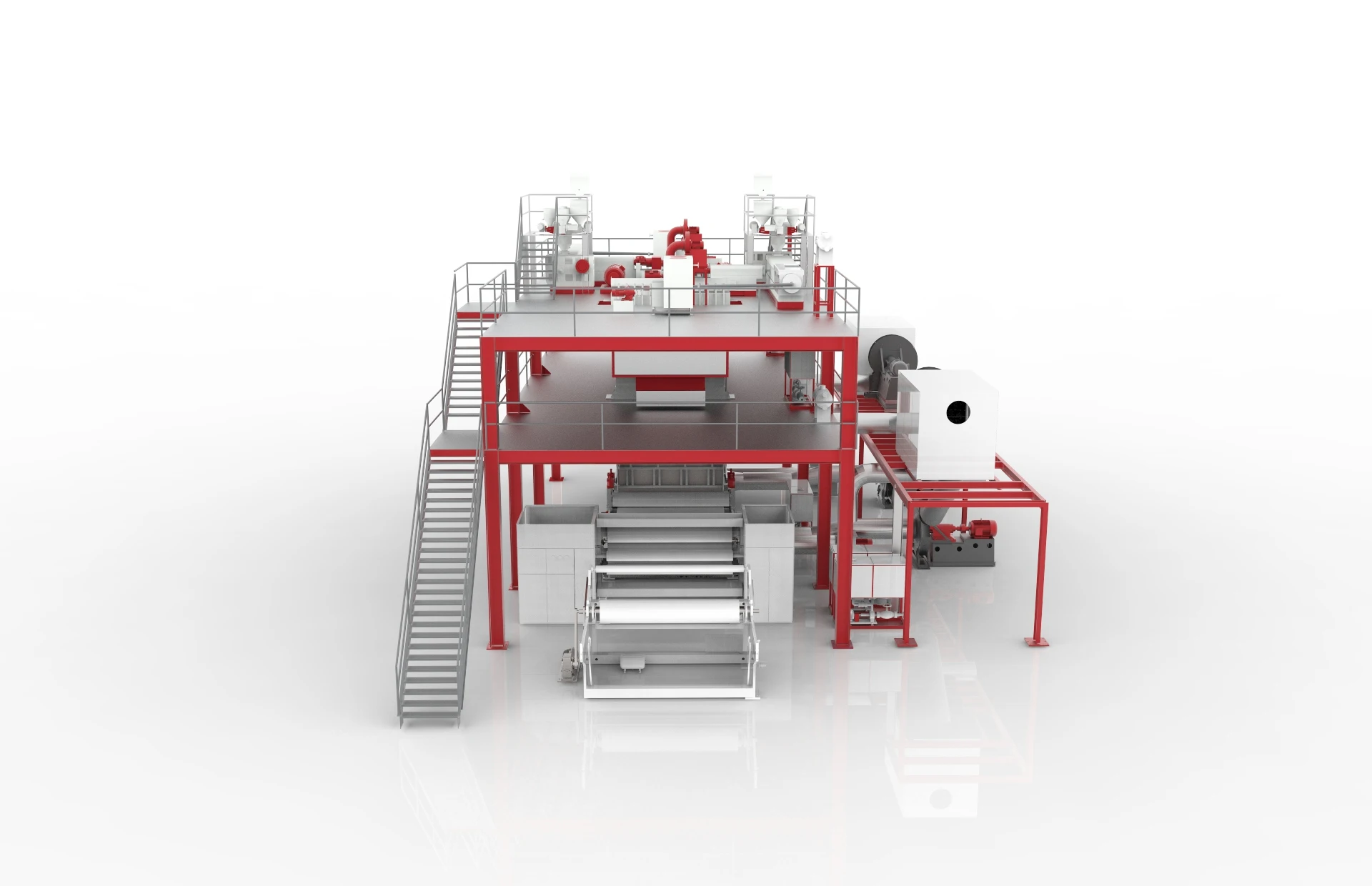 New type PP Spunbond nonwoven fabric making machine for package, medical, hygiene