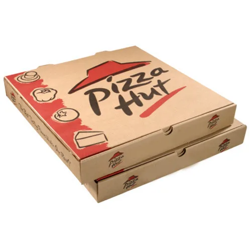 Factory Supplier Custom Pizza Box Corrugated Cardboard 12inch Box for Pizza Packaging
