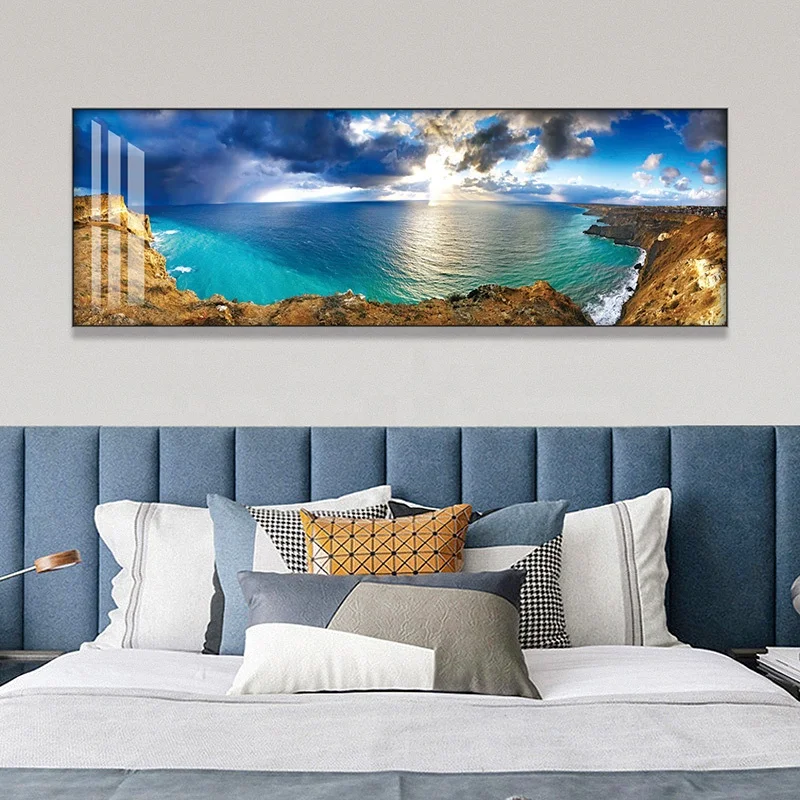 High Quality Acrylic Decor Painting Cuadro Acrilico Wall Prints Landscape Frameless Acrylic Painting Canvas Art for Living Room