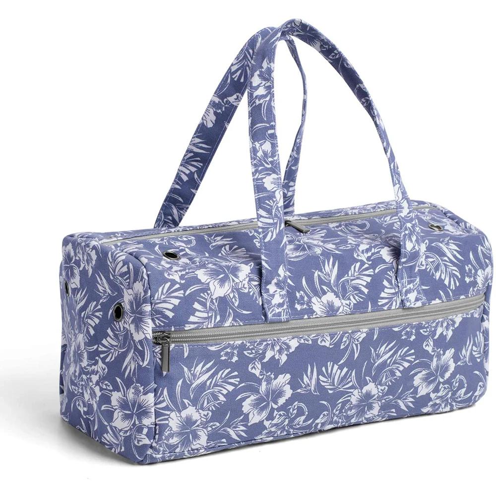 Large Craft Organizer to Store Crocheting & Knitting Supplies Crochet Bag Portable Yarn Storage Knitting Storage Bag