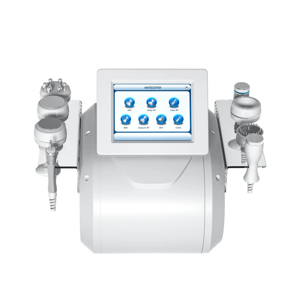 Vacuum  Lipocavitation Rariofrequency Facial and Body Cavitation Machine 80K