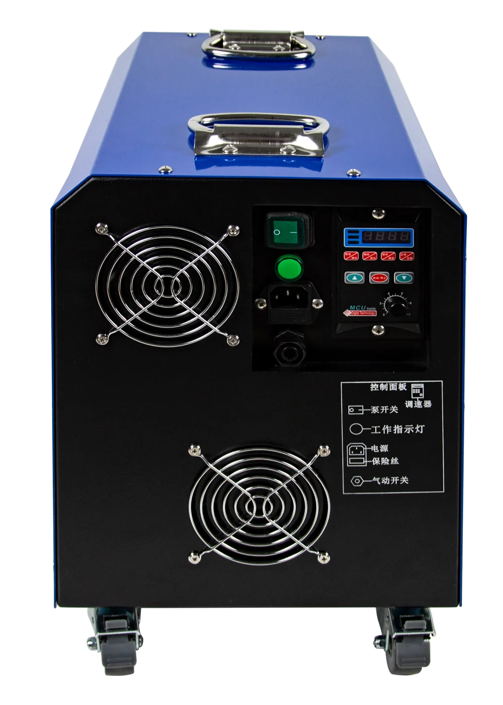 Kuaitong KT-106 Strong Power 1200W High Pressure Water Jet Tube Cleaner Machine For Industrial Tubes Cleaning Chiller Tube Clean