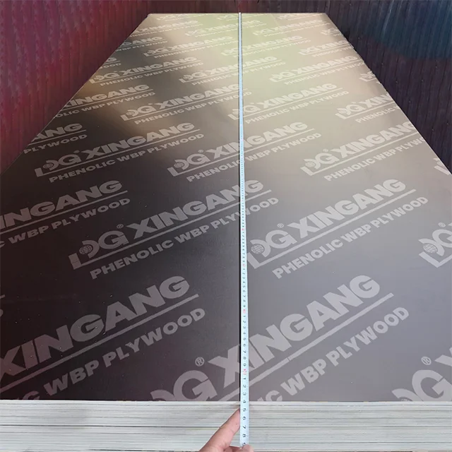 9mm 12mm 15mm 18mm marine plywood WBP glue brown/black poplar core film faced plywood