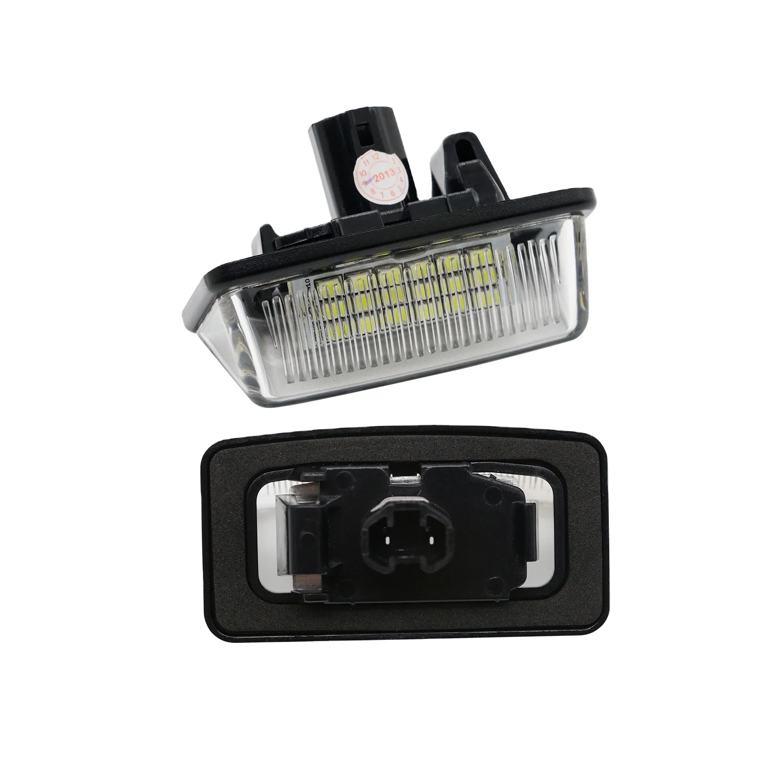 Factory Super Bright Car LED License Number Register Plate Light for Toyota Alphard Wish Noah Voxy Estima Tarago hybrid Caldina