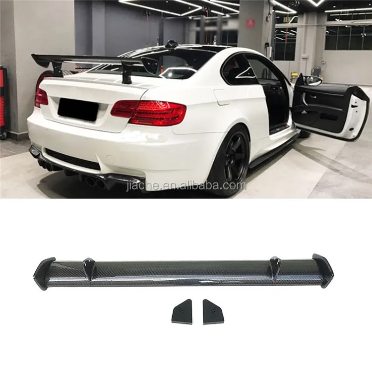 Задний спойлер из углеродного волокна для BMW 1M M3 E46 E82 E87 E90 E92 E93 F30 F10 седан автомобиль FRP GTS стильные гоночные