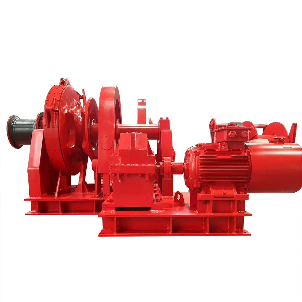 Double Gypsy Type Ship Hydraulic Combined Anchor Windlass And Mooring Winch