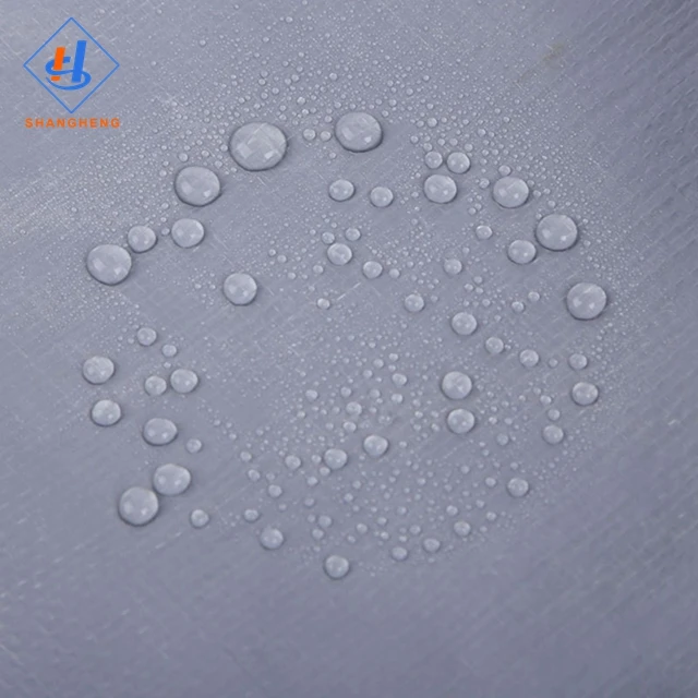 240G Pe Tarpaulin Laminated Trailer Hanger Single Flap Tarpaulin For Sale