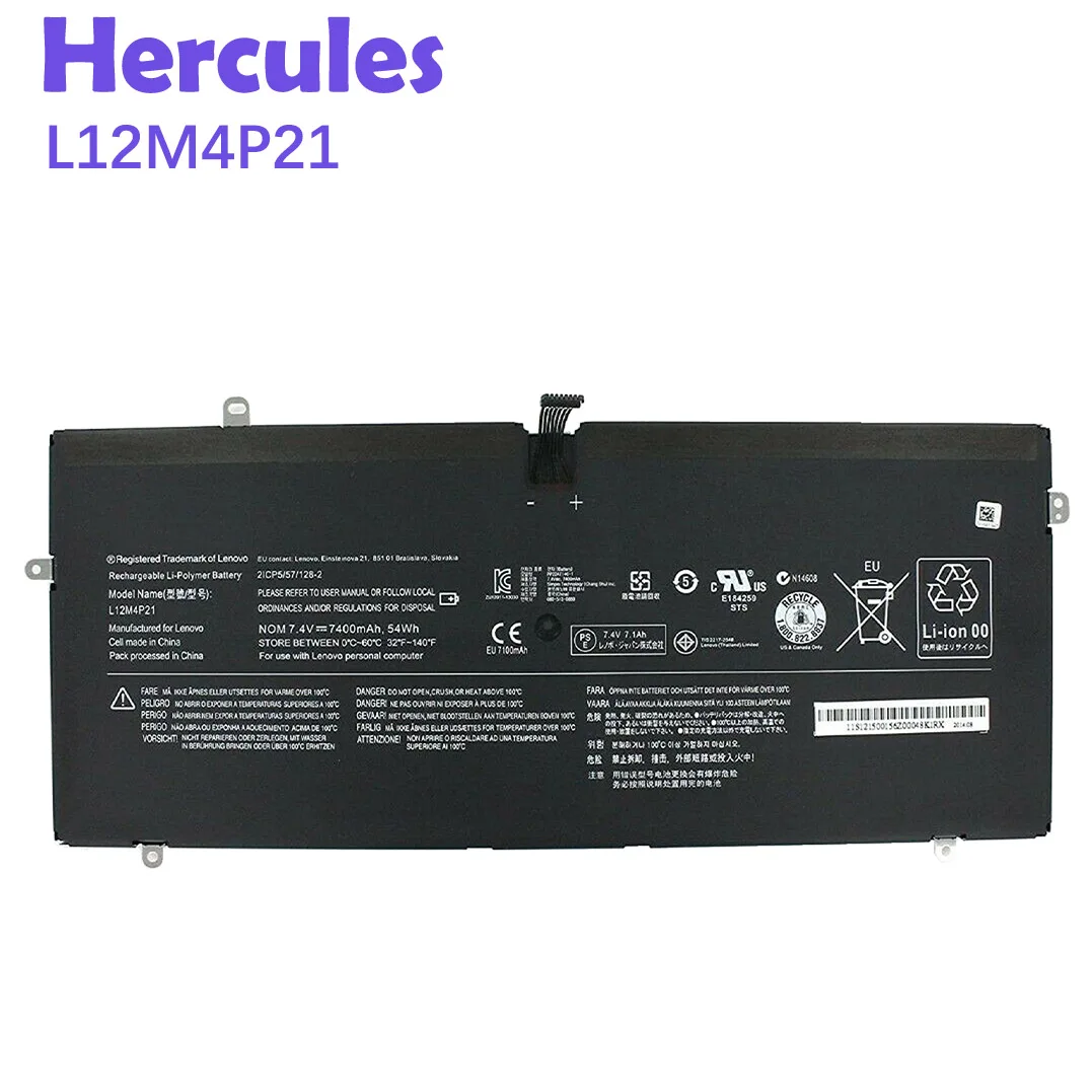 High Quality Original Laptop Battery L12M4P21 L13S4P21 for lenovo Yoga 2 Pro 13 Y50-70 Y50-70AM-IFI  Y50-70AS-ISE series genuine