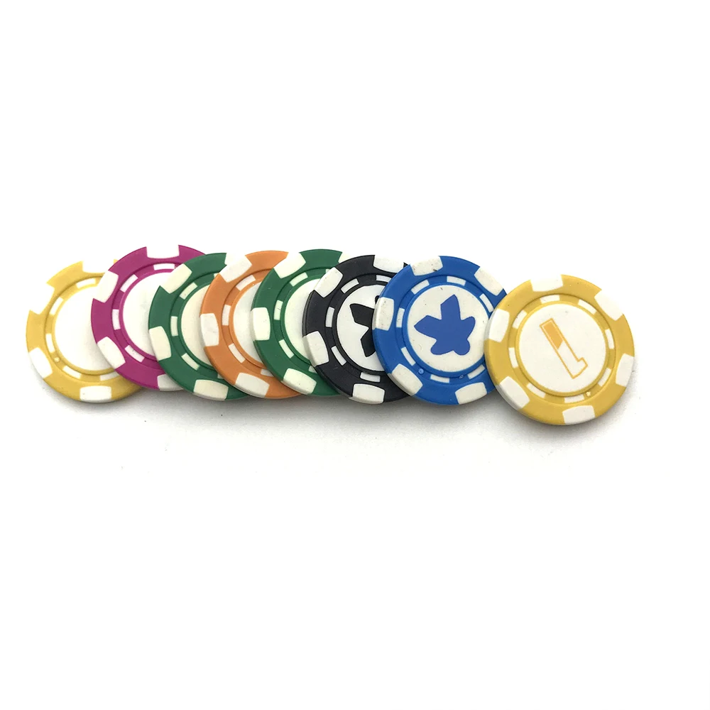 Custom Printed Plastic/Acrylic/Resin Poker Chips Set Pokerchips Token Board Game Counters Accessories