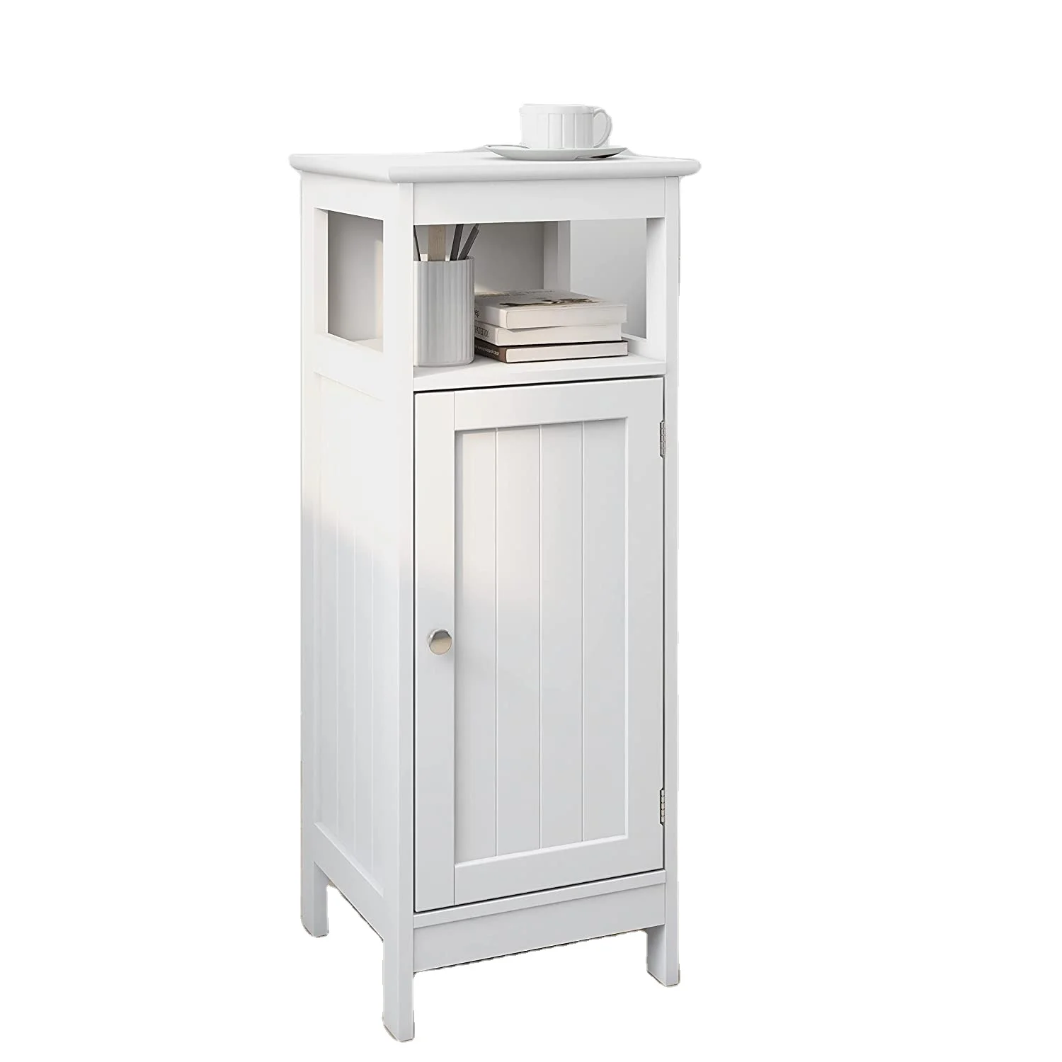 Dilun Bathroom Floor Cabinet with Single Door  Storage Cabinet with Adjustable Shelf for Bathroom,Kitchen,Living Room