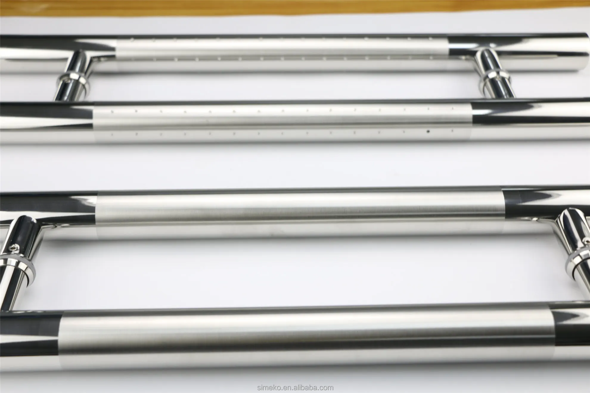 Handle Glass Door Single Side Pull Handle For Wooden And Glass Sliding Door